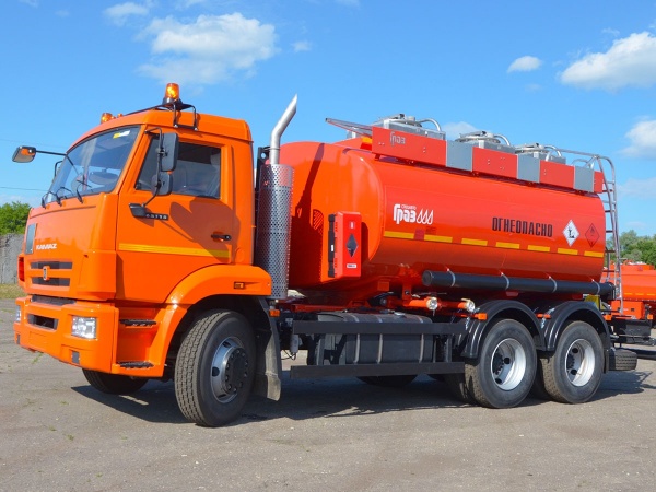 Автотопливозаправщик КАМАЗ 65115-56, 15/3, ГРАЗ 56215